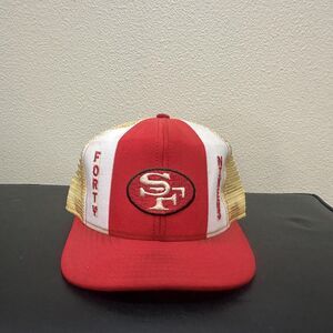 Vintage San Francisco 49ers Hat Cap Snap Back Mens NFL Football Trucker 80s